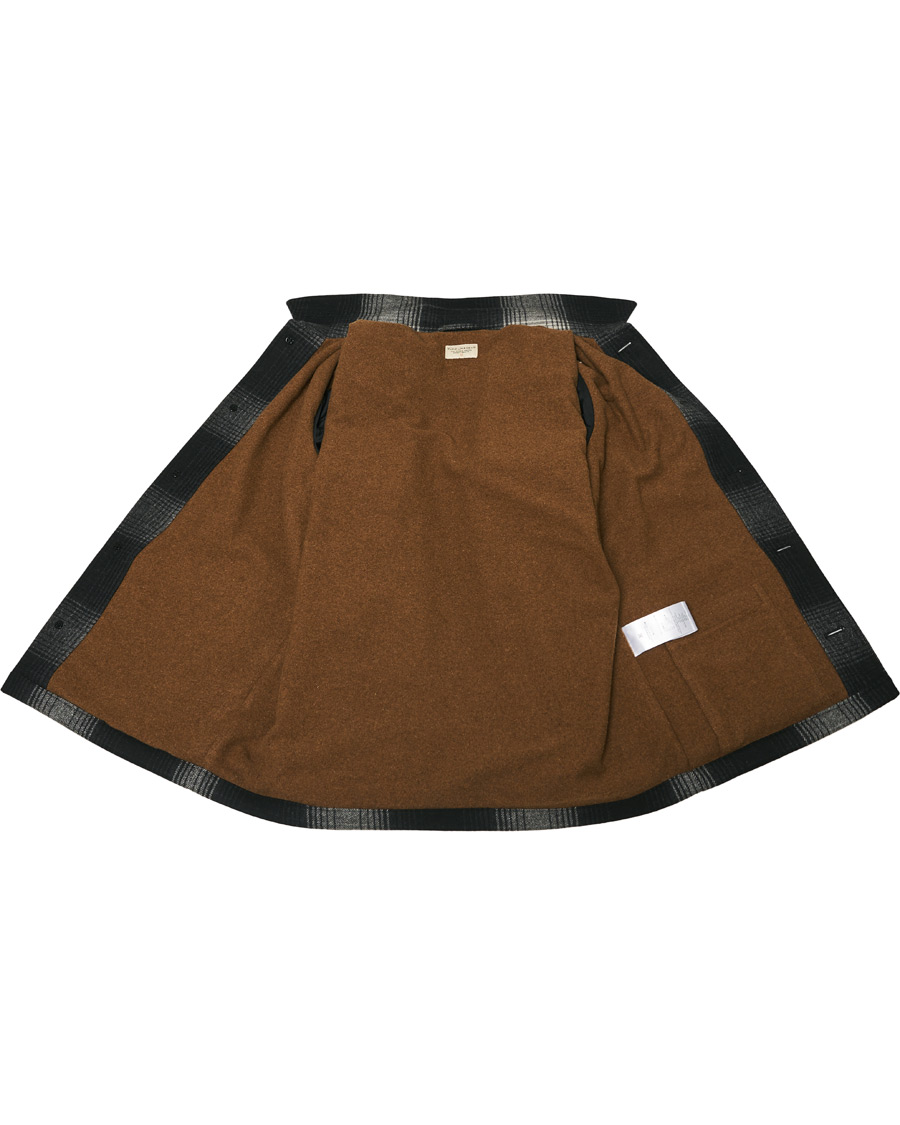 Herren | Jacken | Nudie Jeans | Mangan Shadow Check Lumber Jacket Black/Grey
