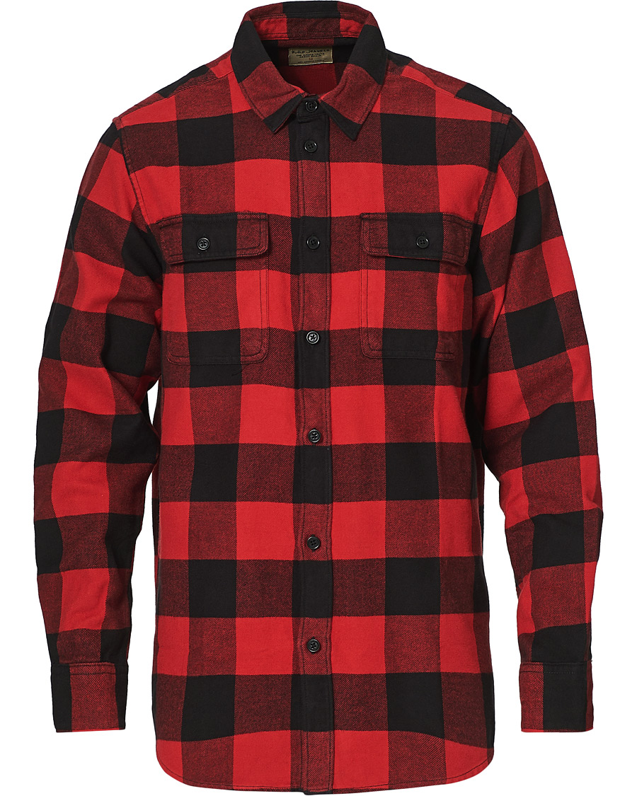 Herren | Hemden | Nudie Jeans | Gabriel Buffalo Check Shirt Red