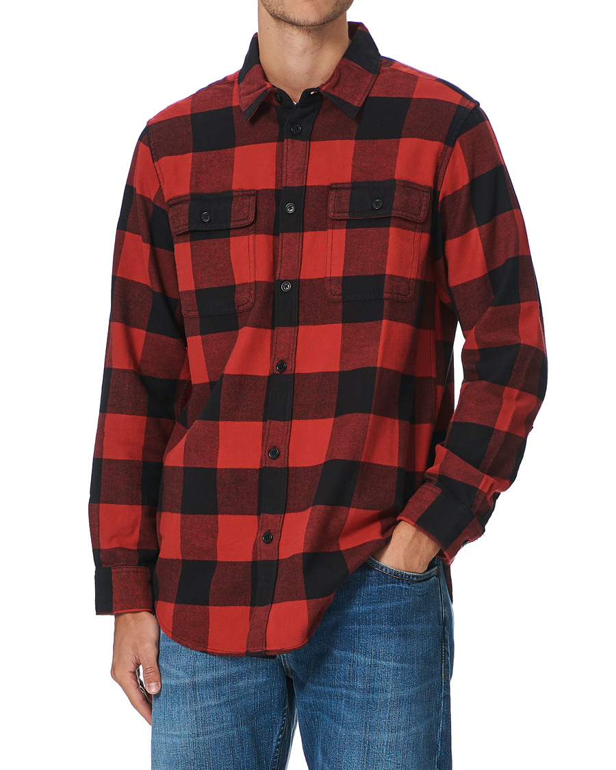 Herren | Hemden | Nudie Jeans | Gabriel Buffalo Check Shirt Red