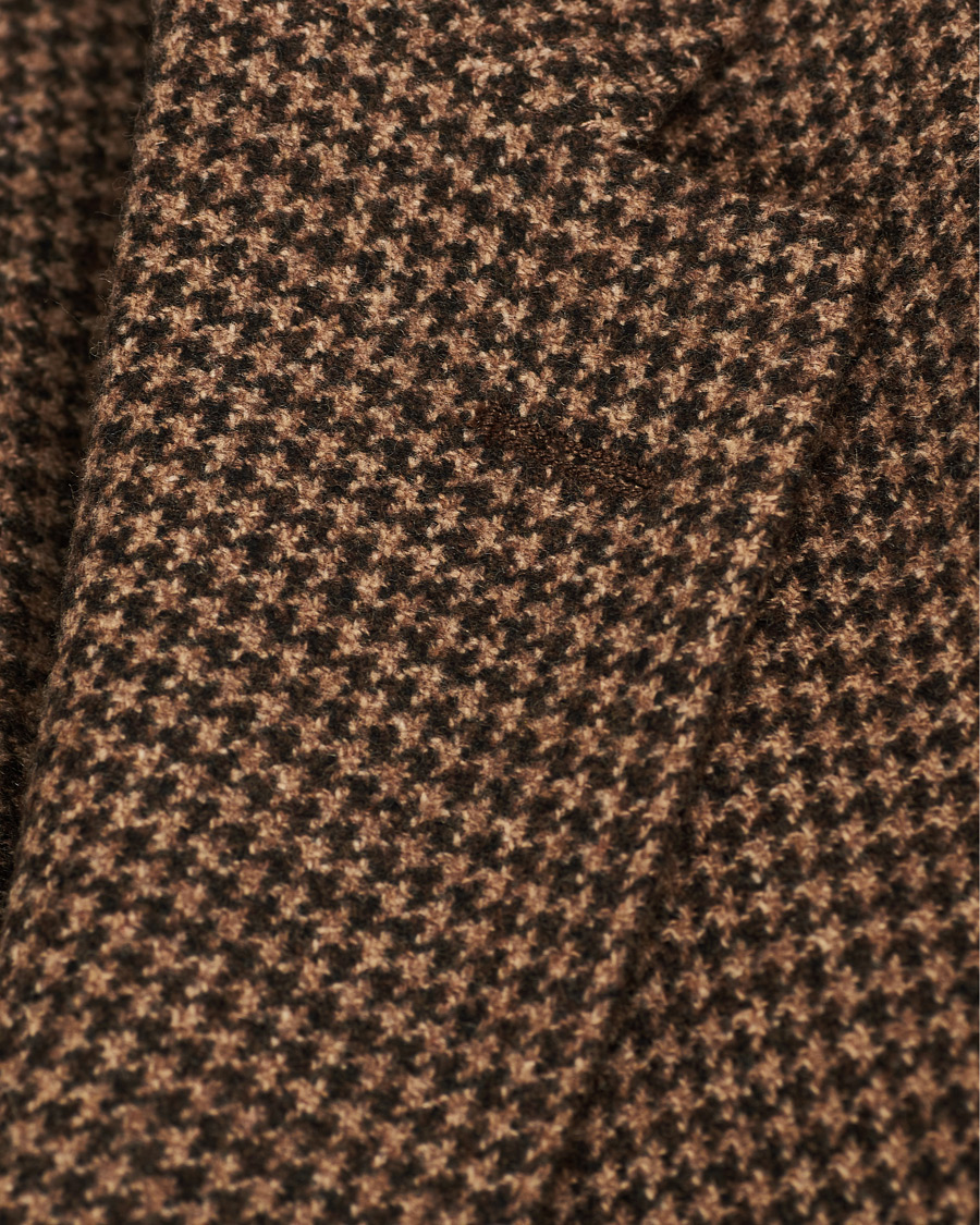Herren | Sakkos | Boglioli | K Jacket Houndstooth Blazer Brown
