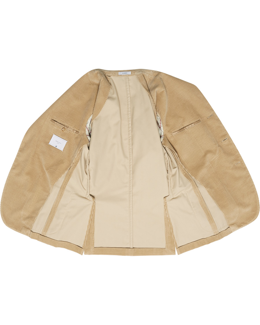 Herren | Sakkos | Boglioli | K Jacket Wale Corduroy Blazer Beige