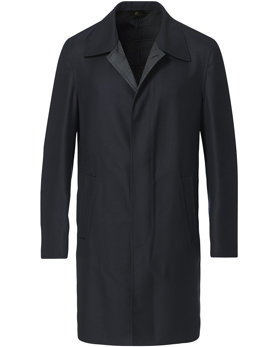 Herren | Jacken | Brioni | Unconstructed Wool Coat Navy