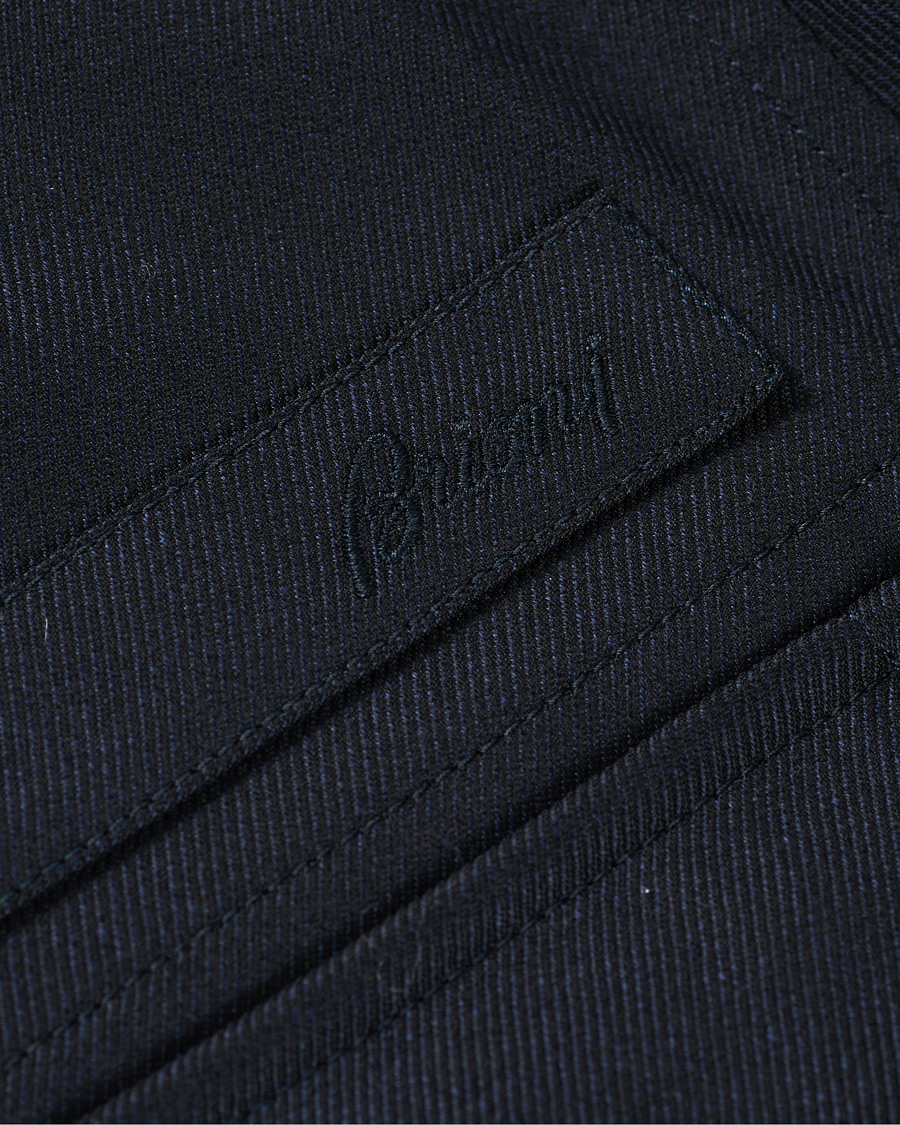 Herren | Jacken | Brioni | Light Wool Sahariana Navy