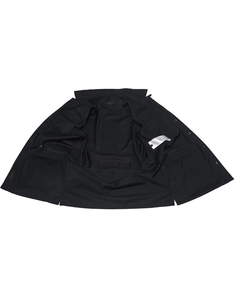 Herren | Jacken | Brioni | Light Wool Sahariana Navy