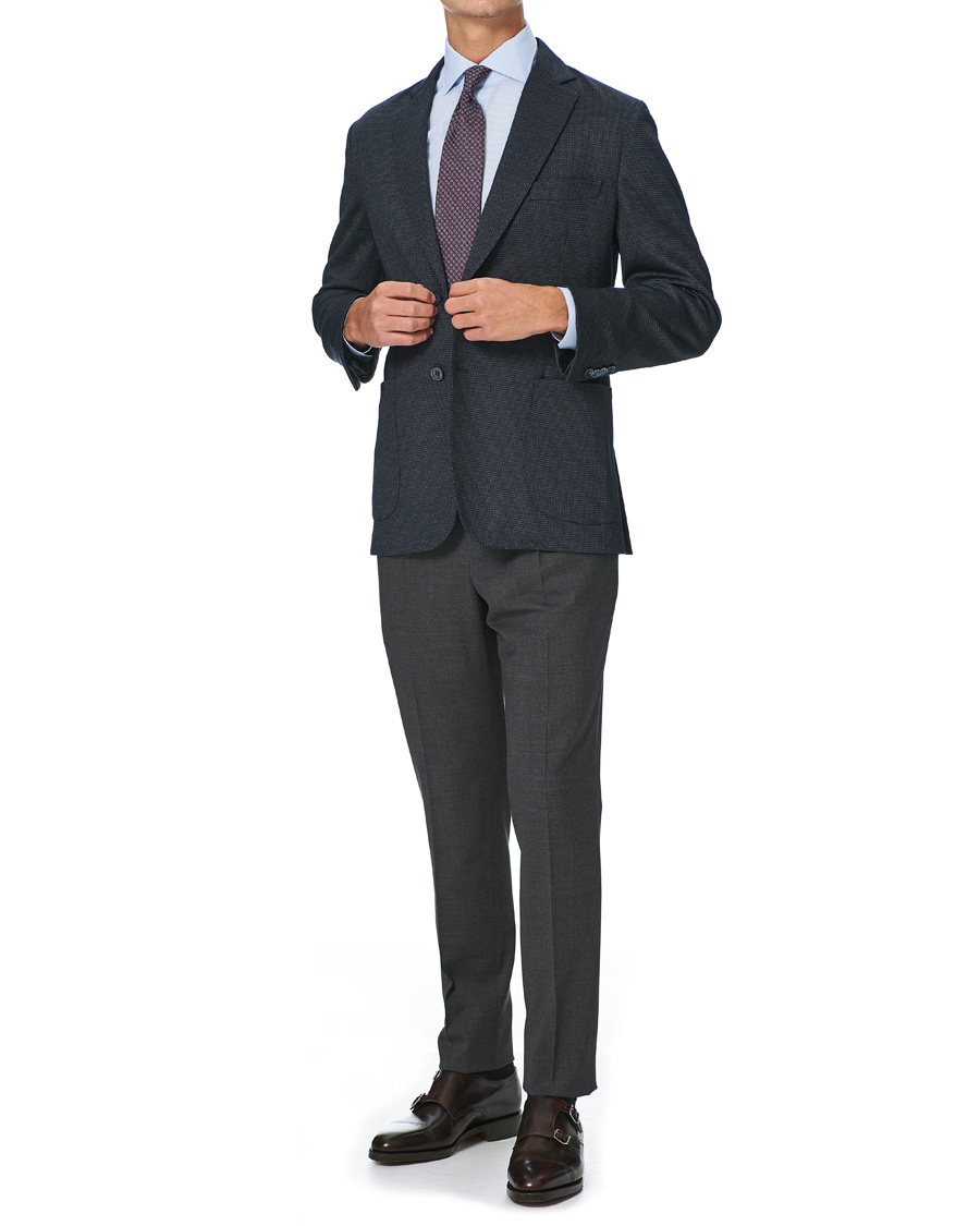 Herren | Hemden | Brioni | Slim Fit Striped Cotton Shirt Light Blue