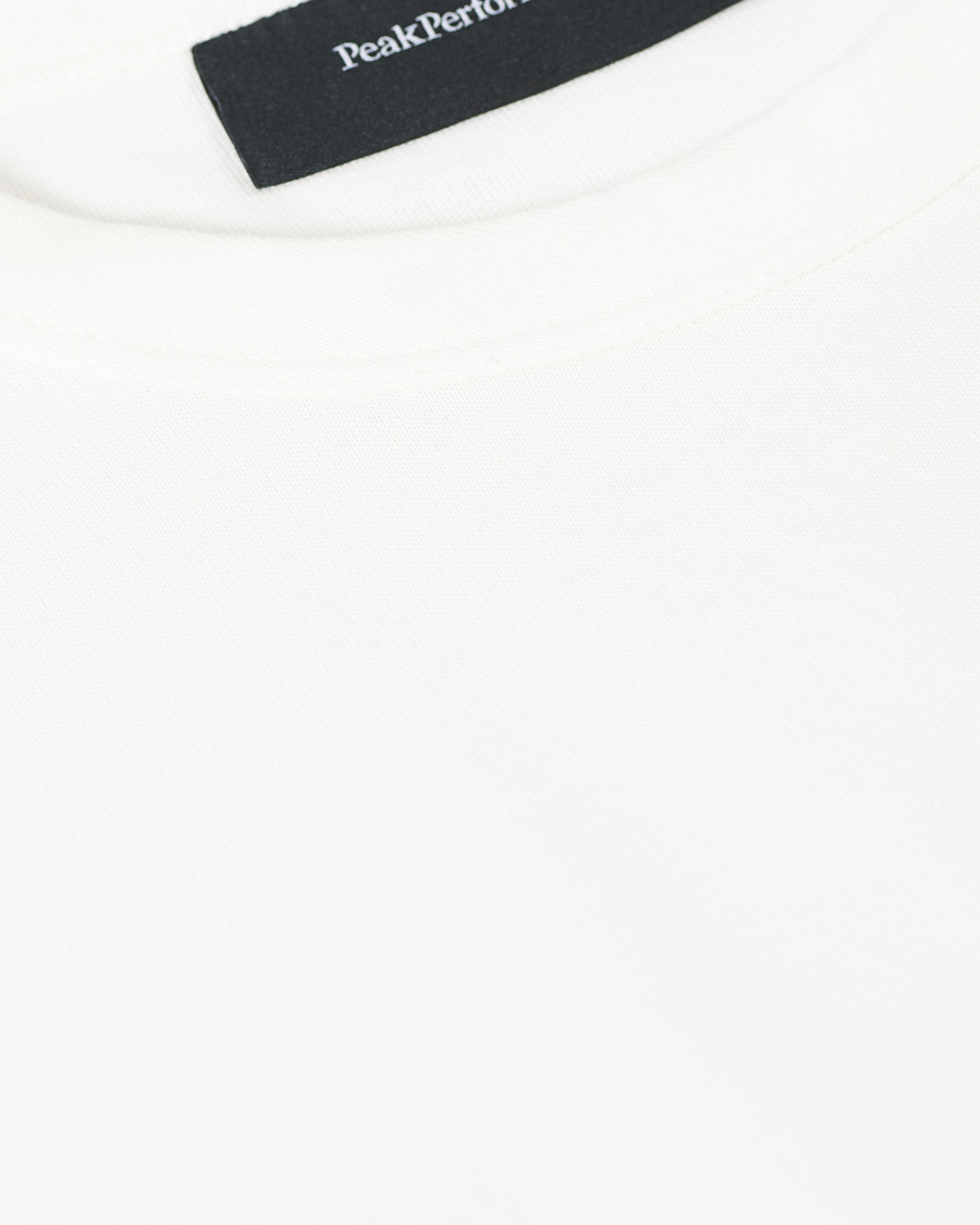 Herren | T-Shirts | Peak Performance | Moment Organic Cotton Tee Off White