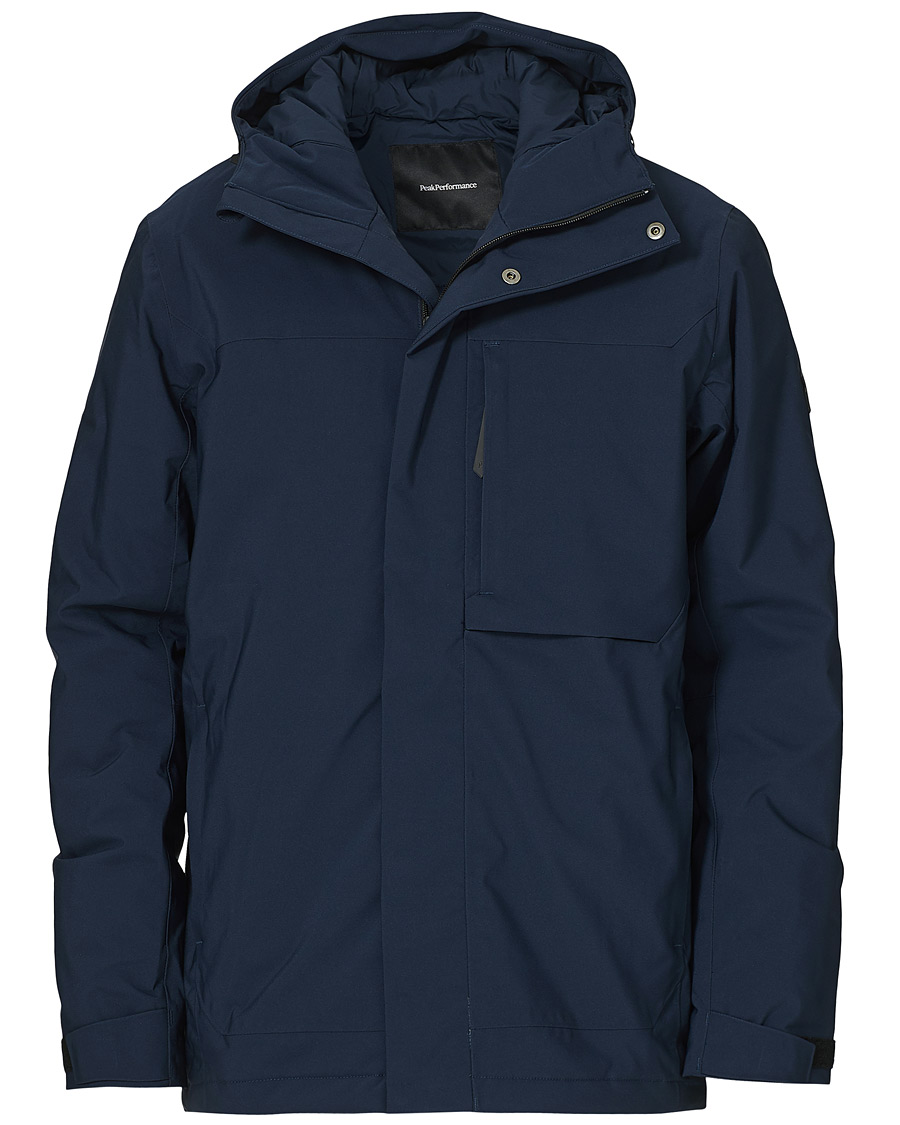 Herren | Jacken | Peak Performance | Unified Hooded Jacket Blue Shadow