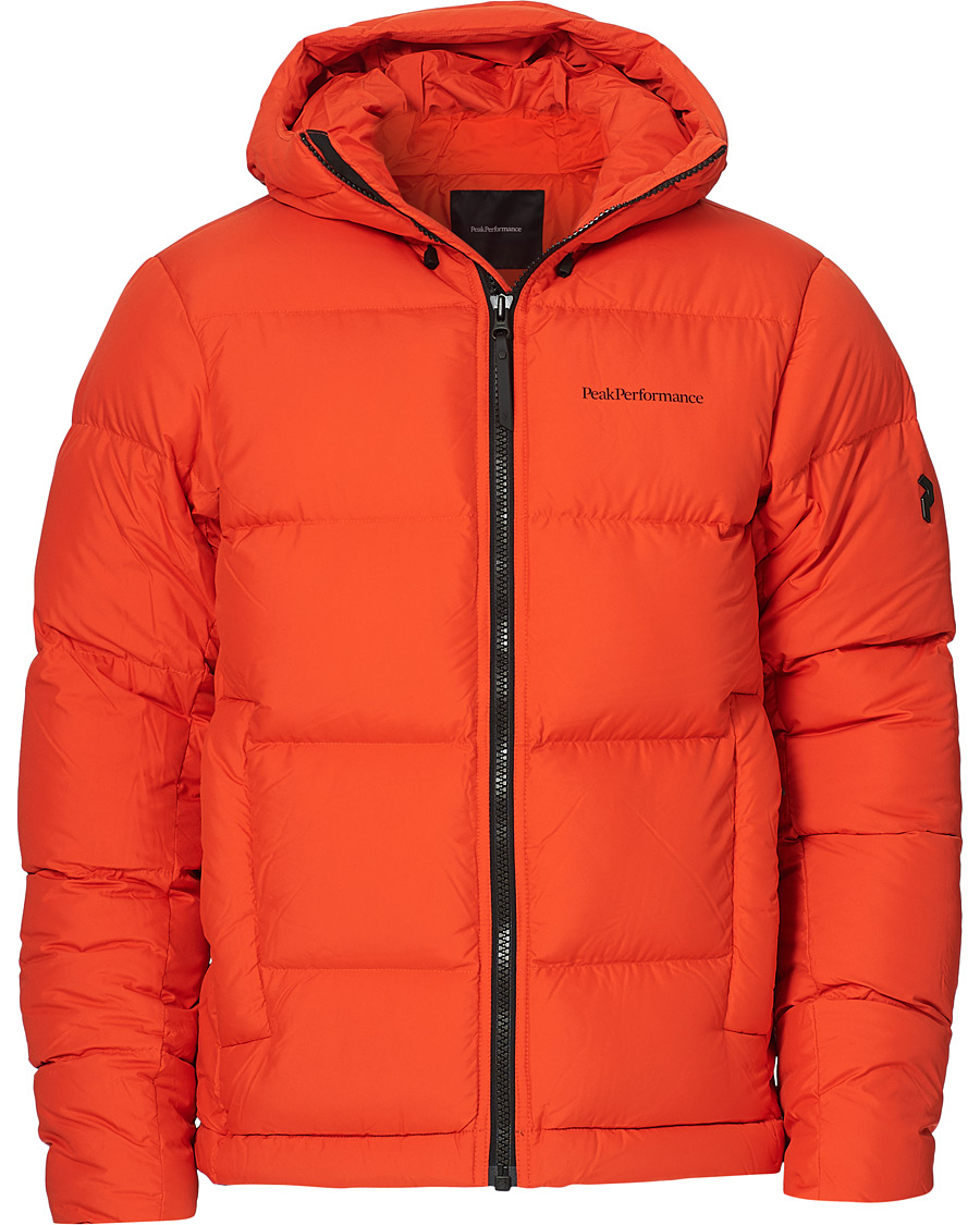 Herren | Jacken | Peak Performance | Rivel Down Hooded Jacket Orange