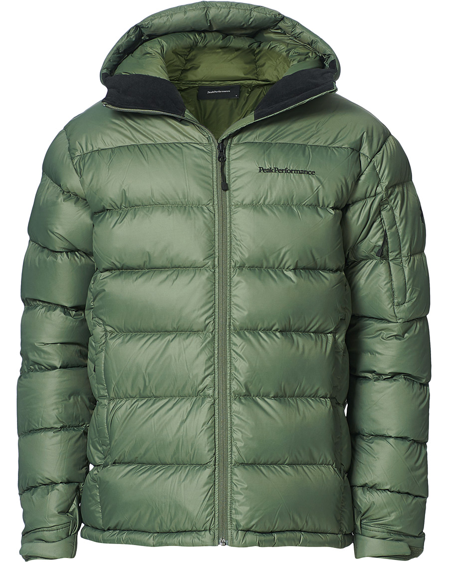 Herren | Jacken | Peak Performance | Frost Down Hooded Jacket Thrill Green