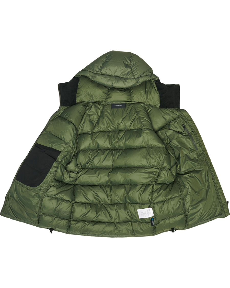 Herren | Jacken | Peak Performance | Frost Down Hooded Jacket Thrill Green