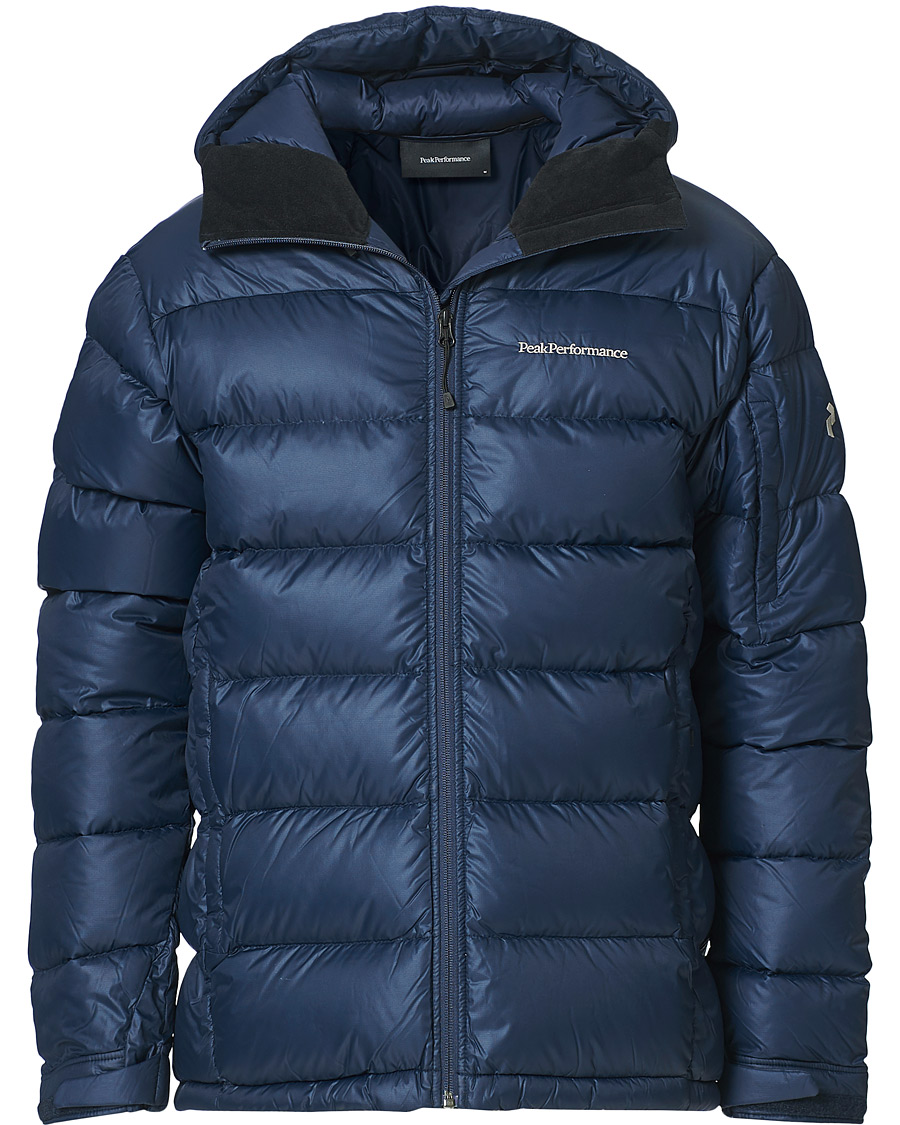 Herren | Jacken | Peak Performance | Frost Down Hooded Jacket Blue Shadow