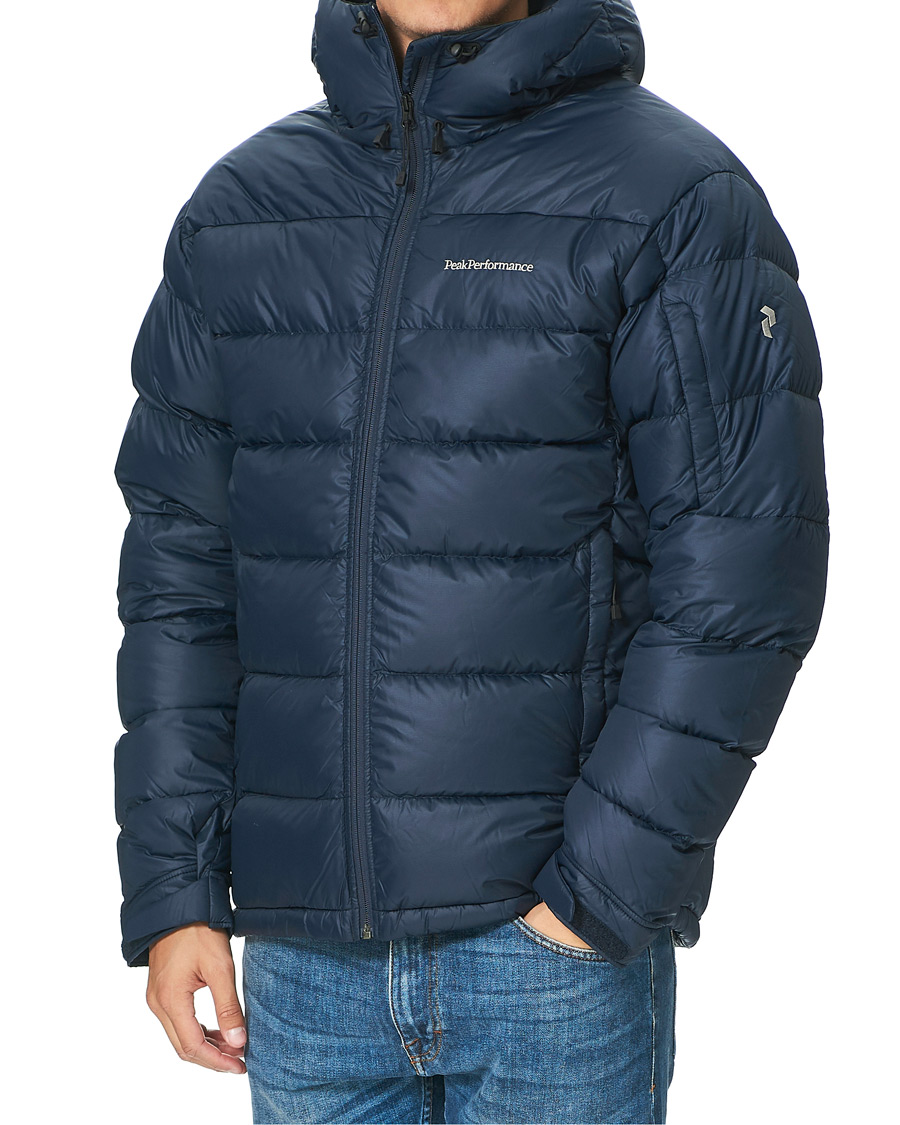 Herren | Jacken | Peak Performance | Frost Down Hooded Jacket Blue Shadow