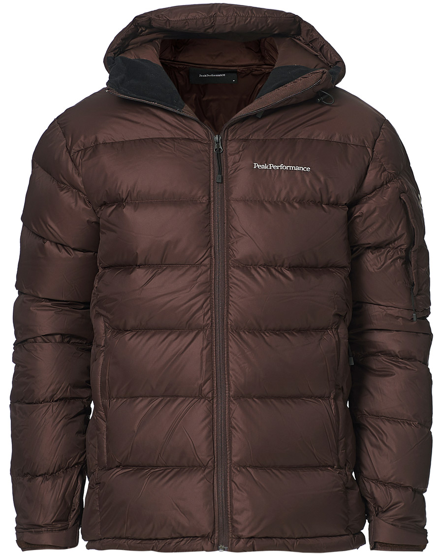 Herren | Jacken | Peak Performance | Frost Down Hooded Jacket Ridge Rock