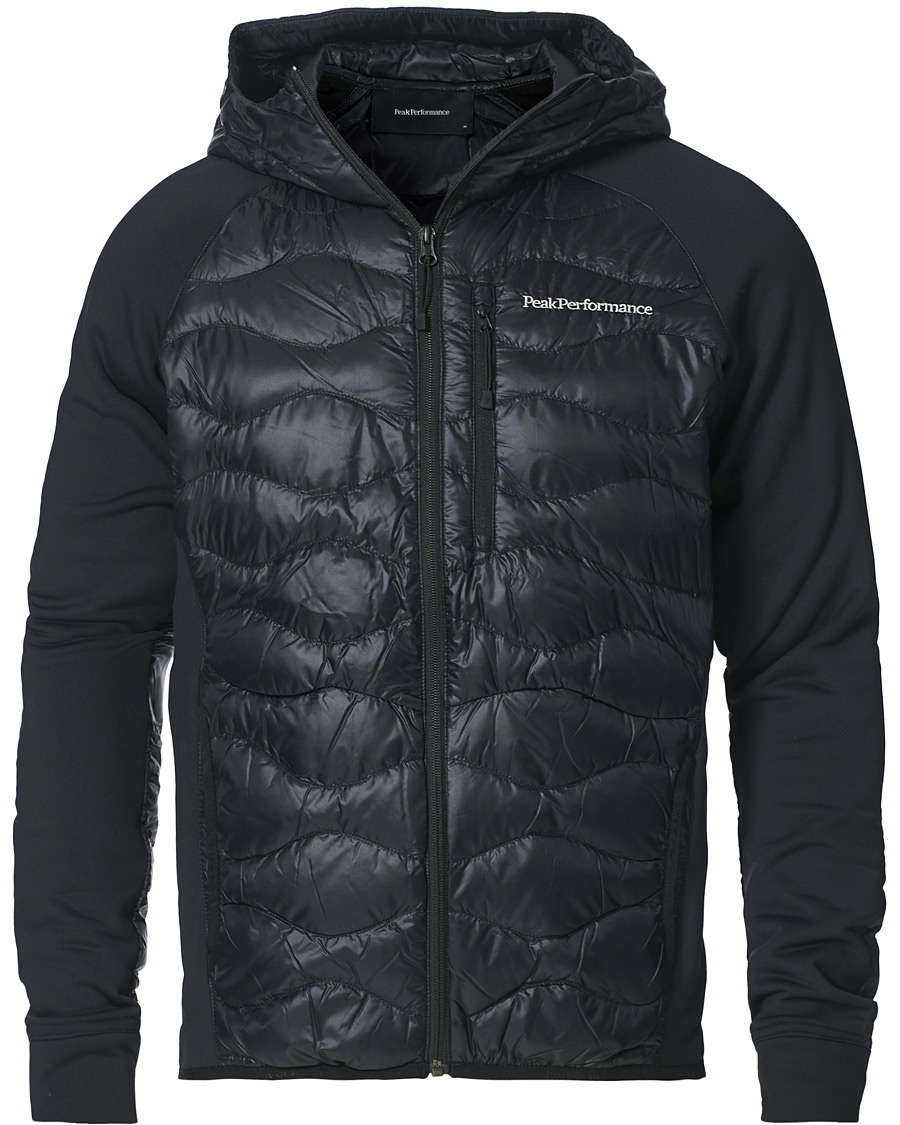 Herren | Jacken | Peak Performance | Helium Hybrid Hooded Jacket Black