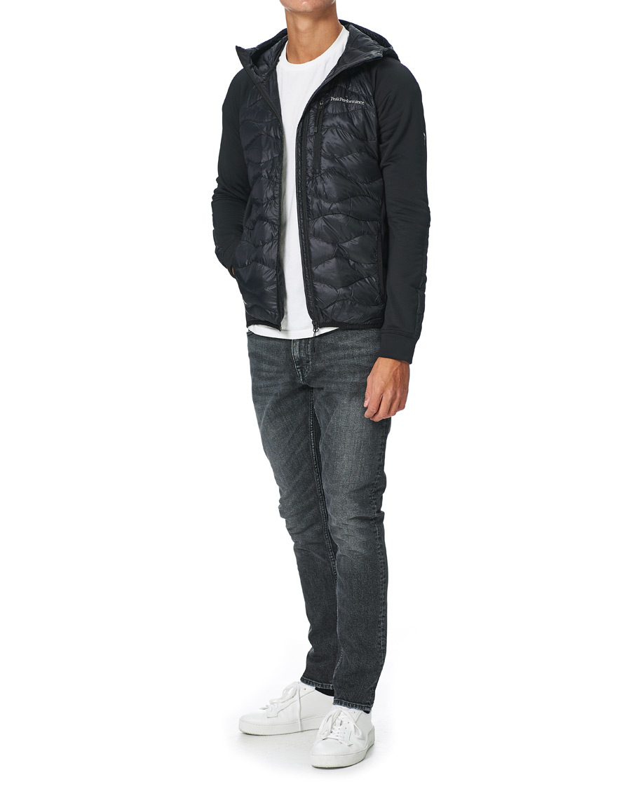 Herren | Jacken | Peak Performance | Helium Hybrid Hooded Jacket Black