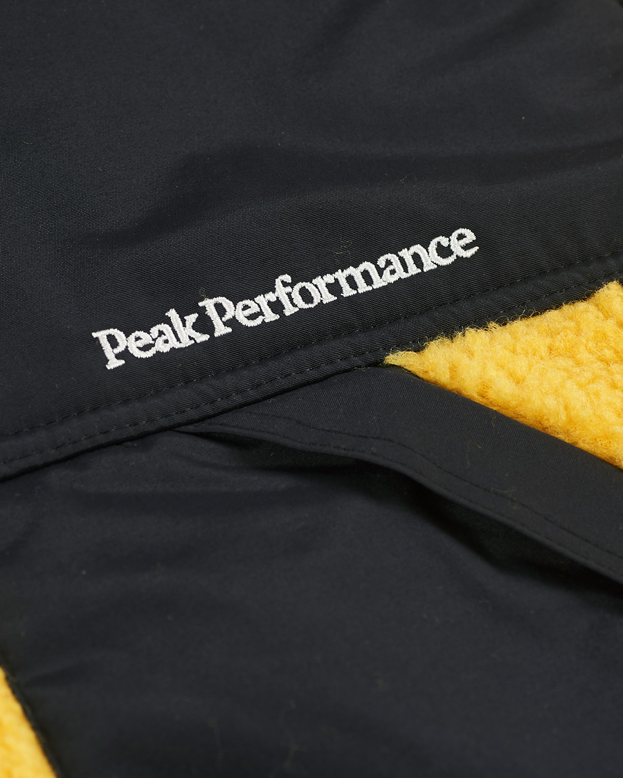 Herren | Jacken | Peak Performance | Vipe 95 Pile Jacket Trek Yellow