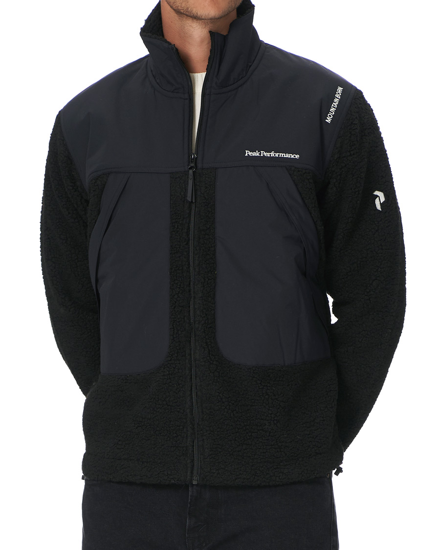 Herren | Jacken | Peak Performance | Vipe 95 Pile Jacket Black