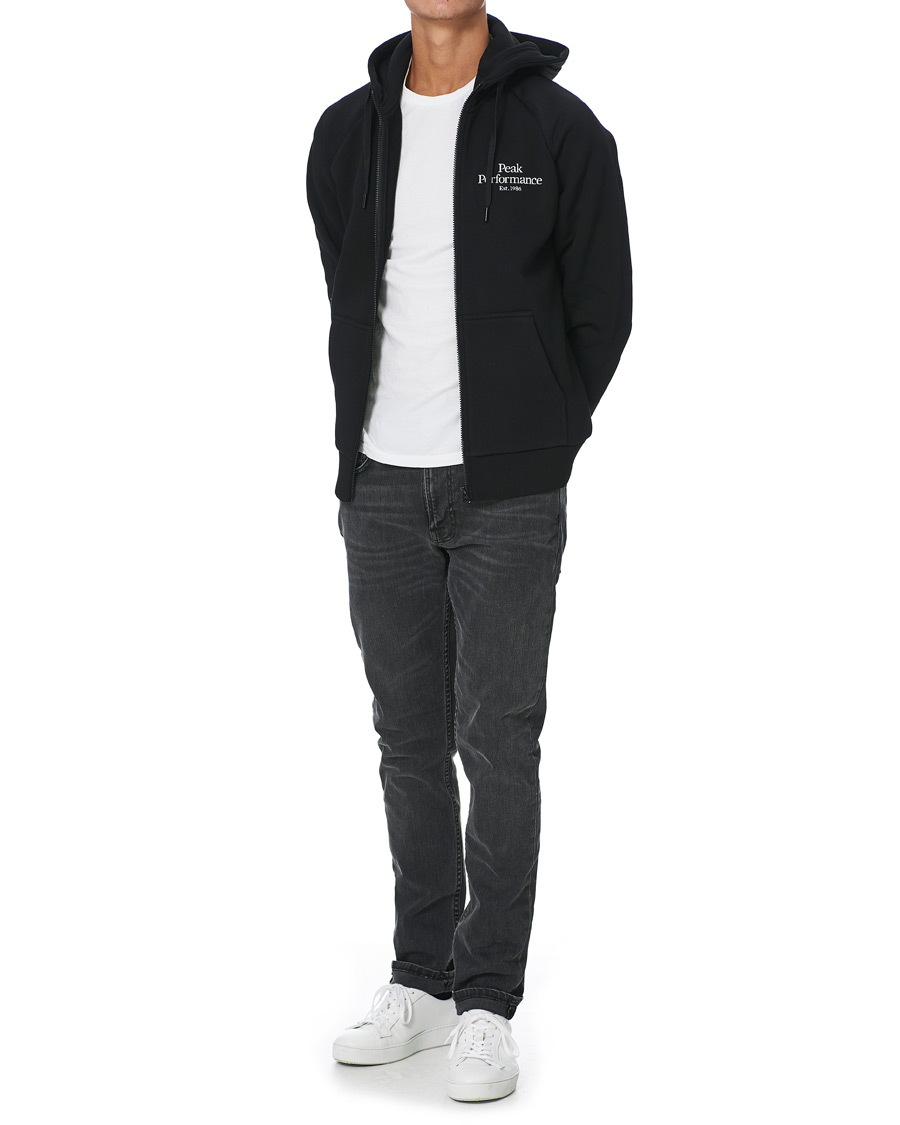 Herren | Pullover | Peak Performance | Original Logo Full Zip Black