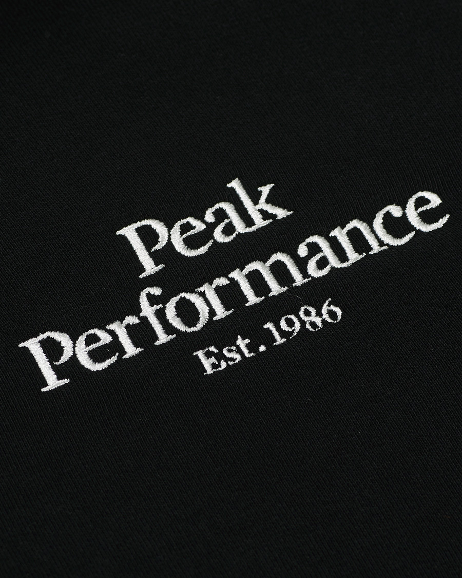 Herren | Pullover | Peak Performance | Original Logo Full Zip Black