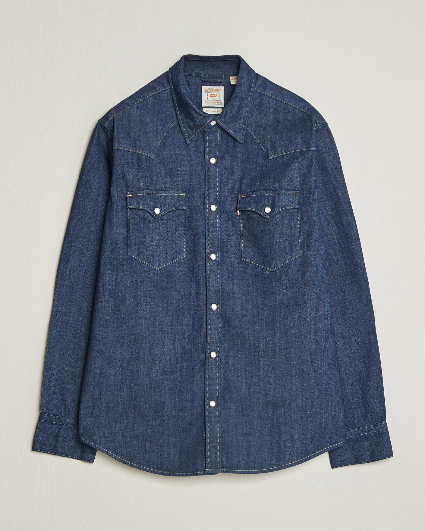 Herren | Hemden | Levi's | Barstow Western Standard Shirt Rinse Marbled