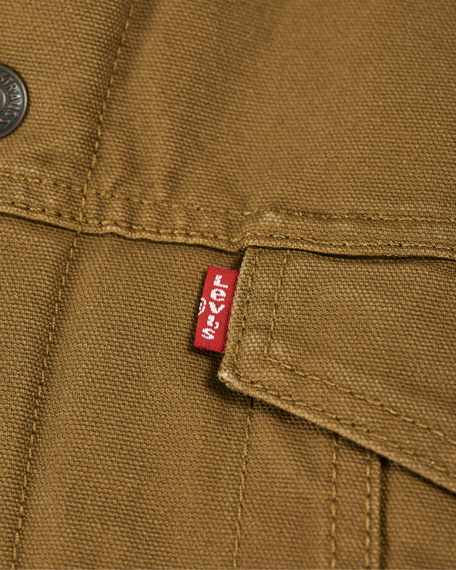 Levi s Type III Sherpa Trucker Cougar Canvas bei Care of Carl