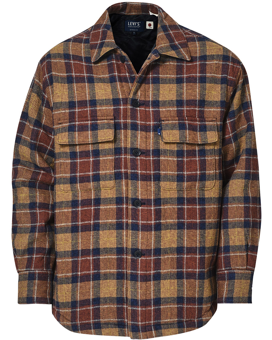 Herren | Jacken | Levi's Made & Crafted | Padded Overshirt Plaid Moj