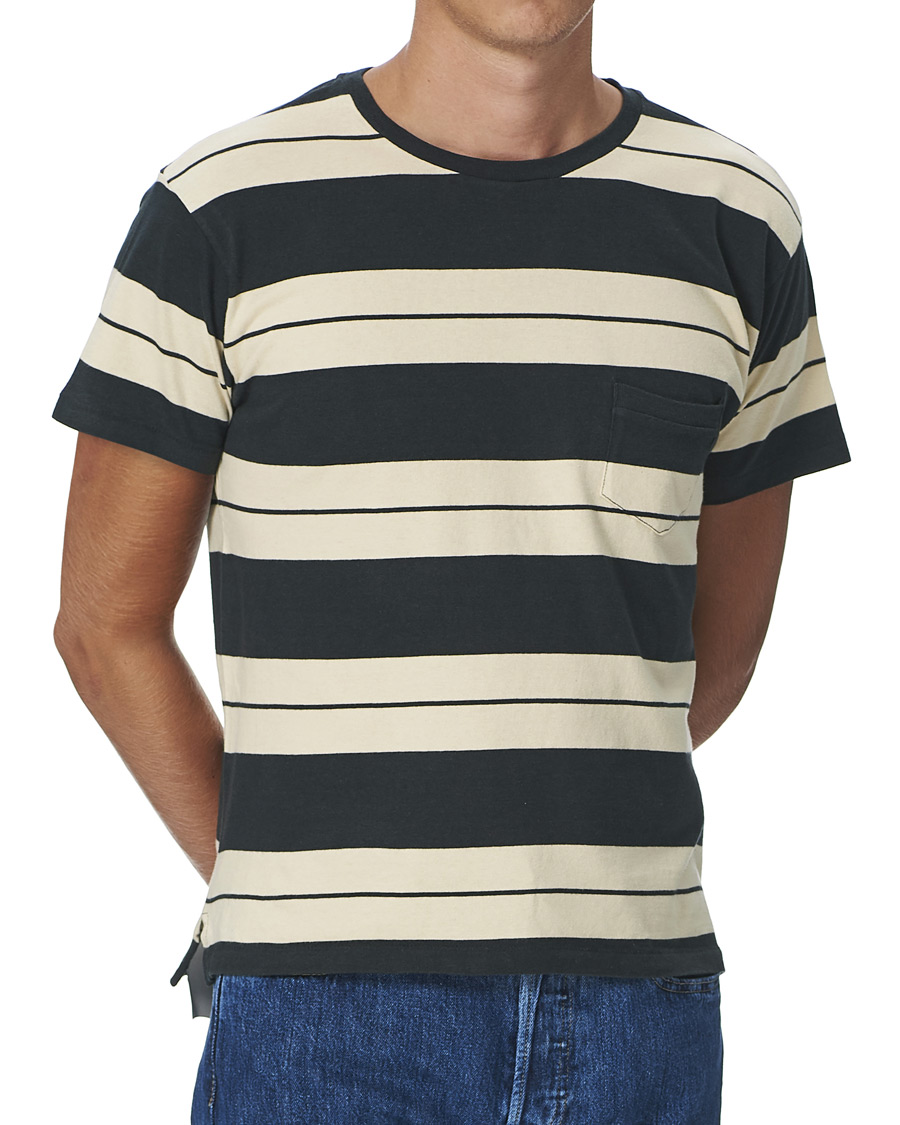 Herren | T-Shirts | Levi's Vintage Clothing | 1940's Split Hem T-Shirt Black/White