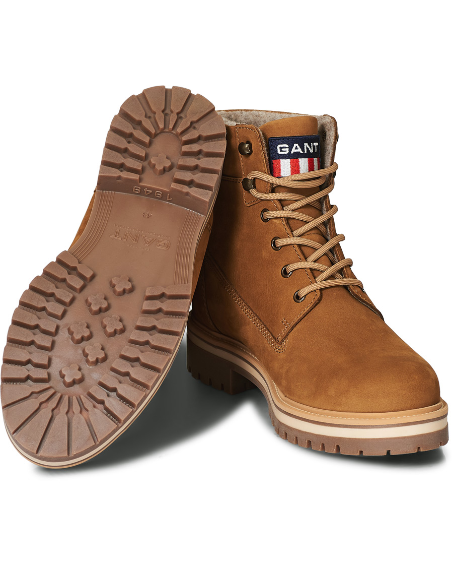 Herren | GANT Palmont Mid Lace Boot Camel | GANT | Palmont Mid Lace Boot Camel