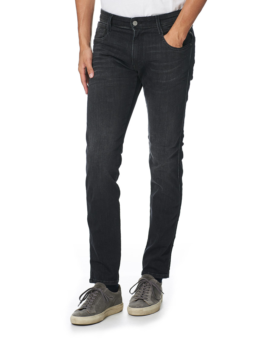 Herren | Jeans | Replay | Anbass Power Stretch Jeans Black