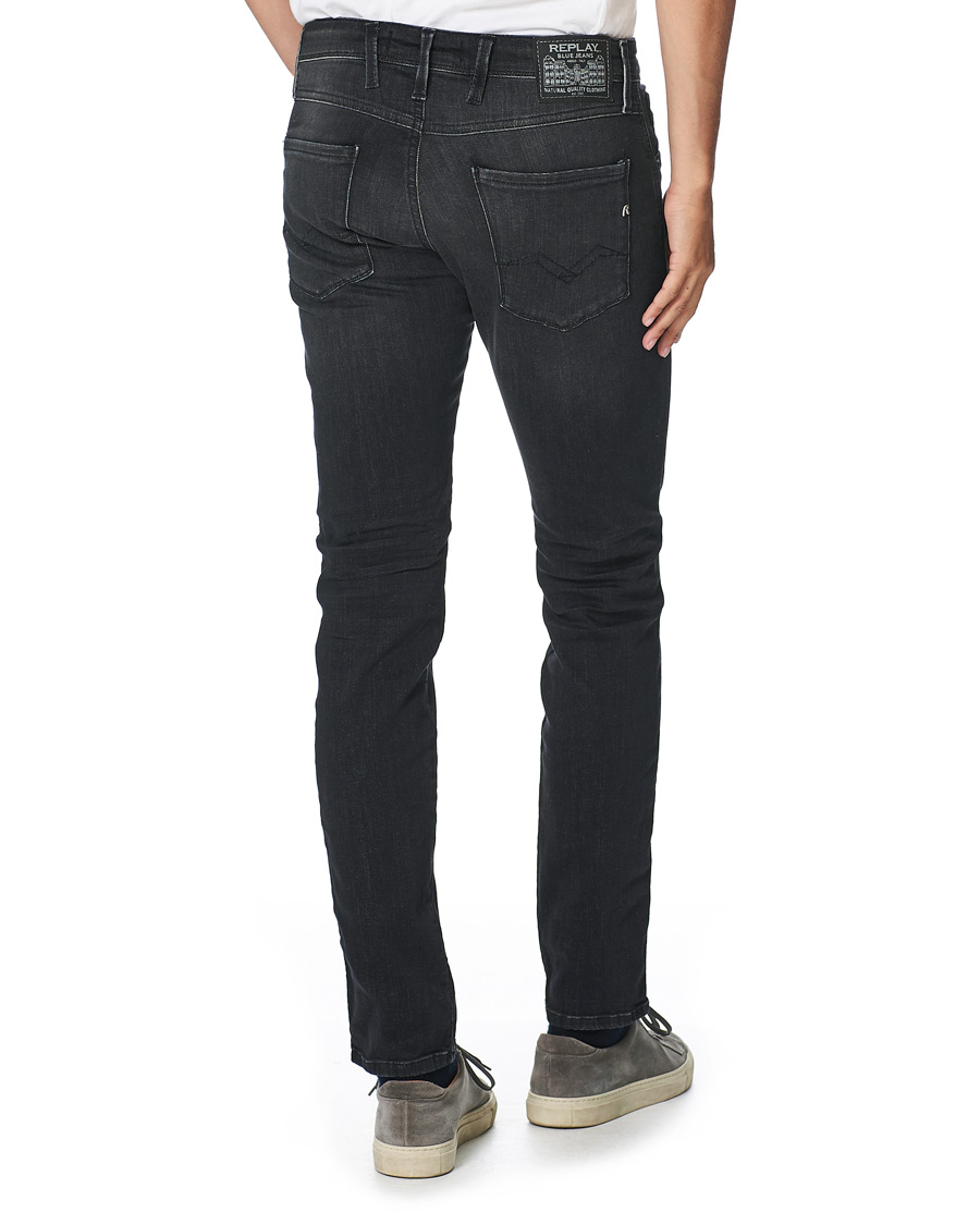 Herren | Jeans | Replay | Anbass Power Stretch Jeans Black