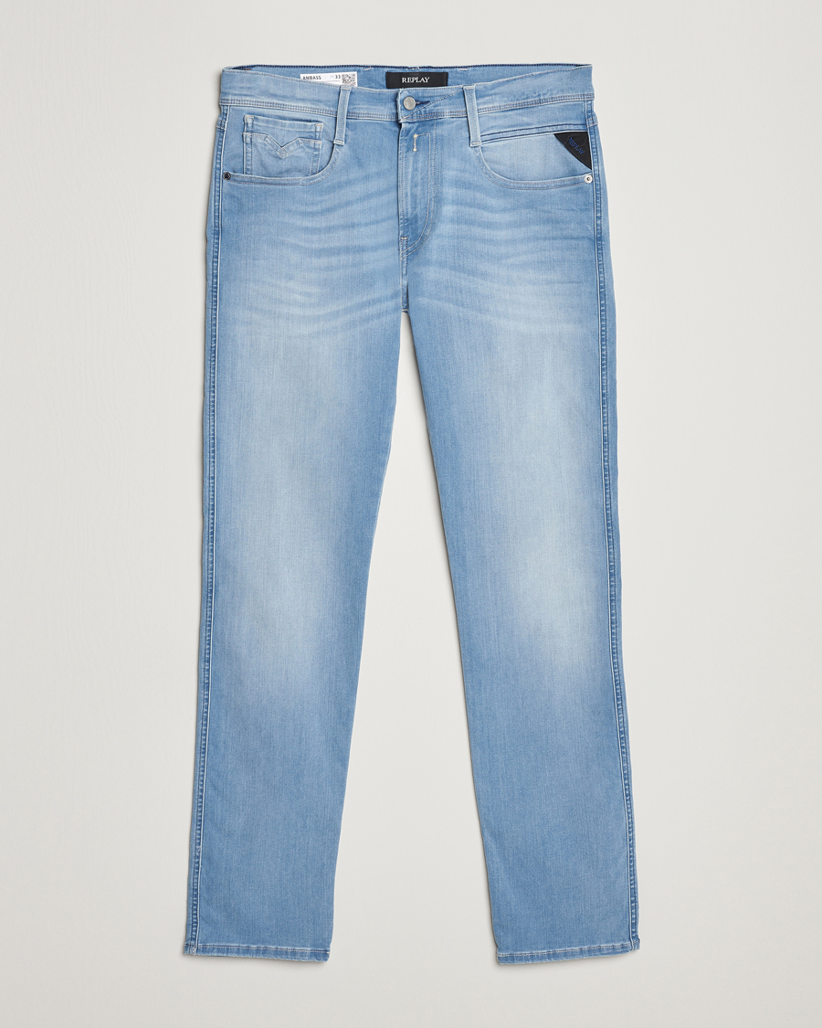 Herren | Jeans | Replay | Anbass Hyperflex X-Lite Jeans Light Blue