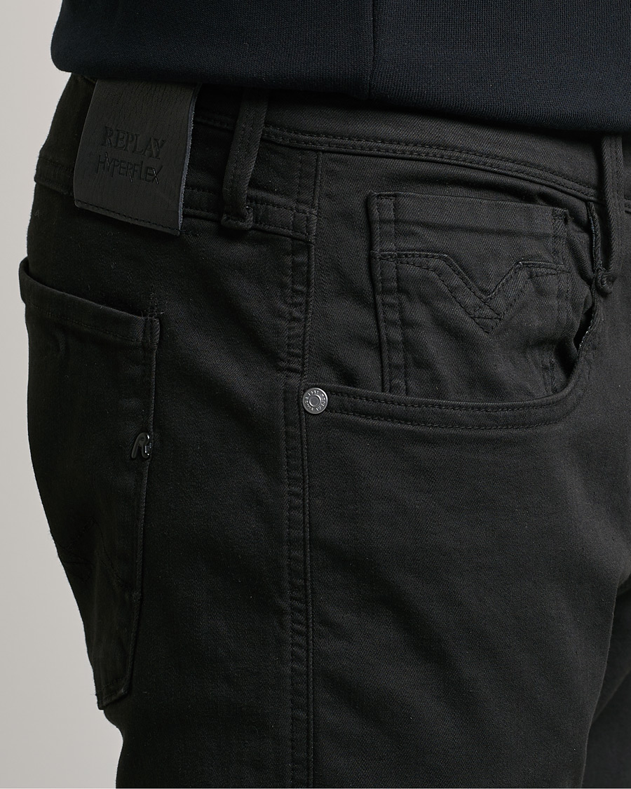 Herren | Hosen | Replay | Anbass Hyperflex X.Lite 5-Pocket Pants Black