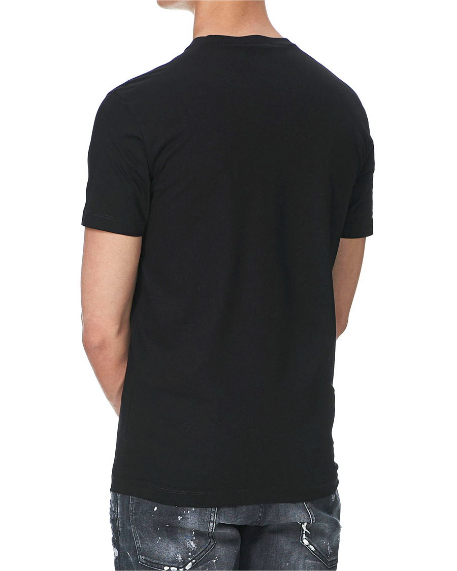 Herren | T-Shirts | Dsquared2 | Mini D2 Leaf Tee Black