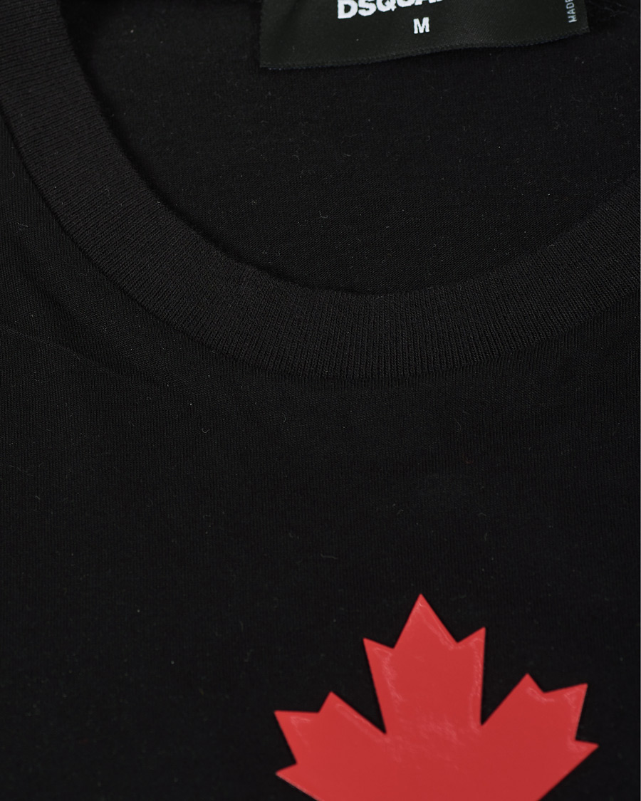 Herren | T-Shirts | Dsquared2 | Mini D2 Leaf Tee Black