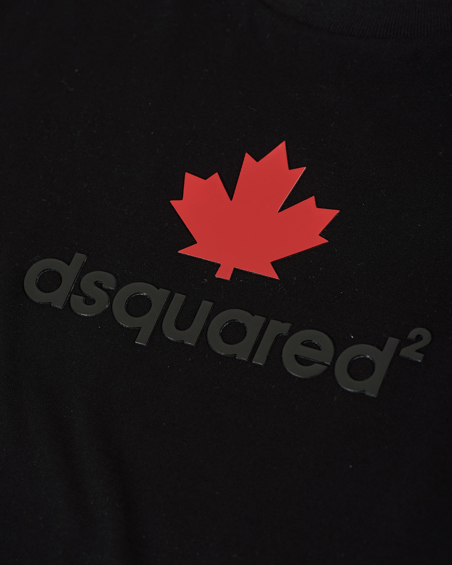 Herren | T-Shirts | Dsquared2 | Mini D2 Leaf Tee Black