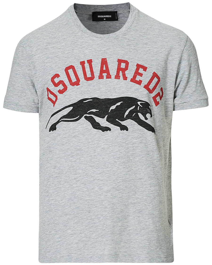 Herren | T-Shirts | Dsquared2 | Tiger Tee Grey Heather