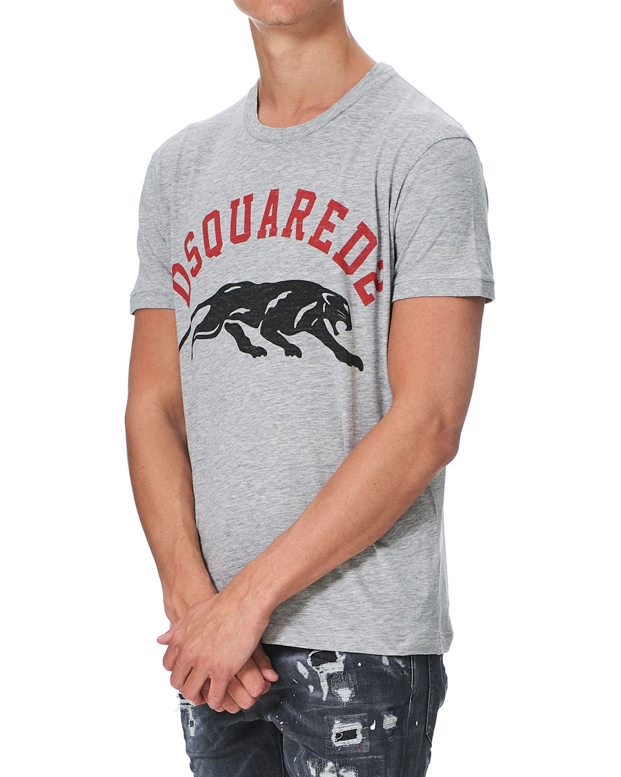 Herren | T-Shirts | Dsquared2 | Tiger Tee Grey Heather