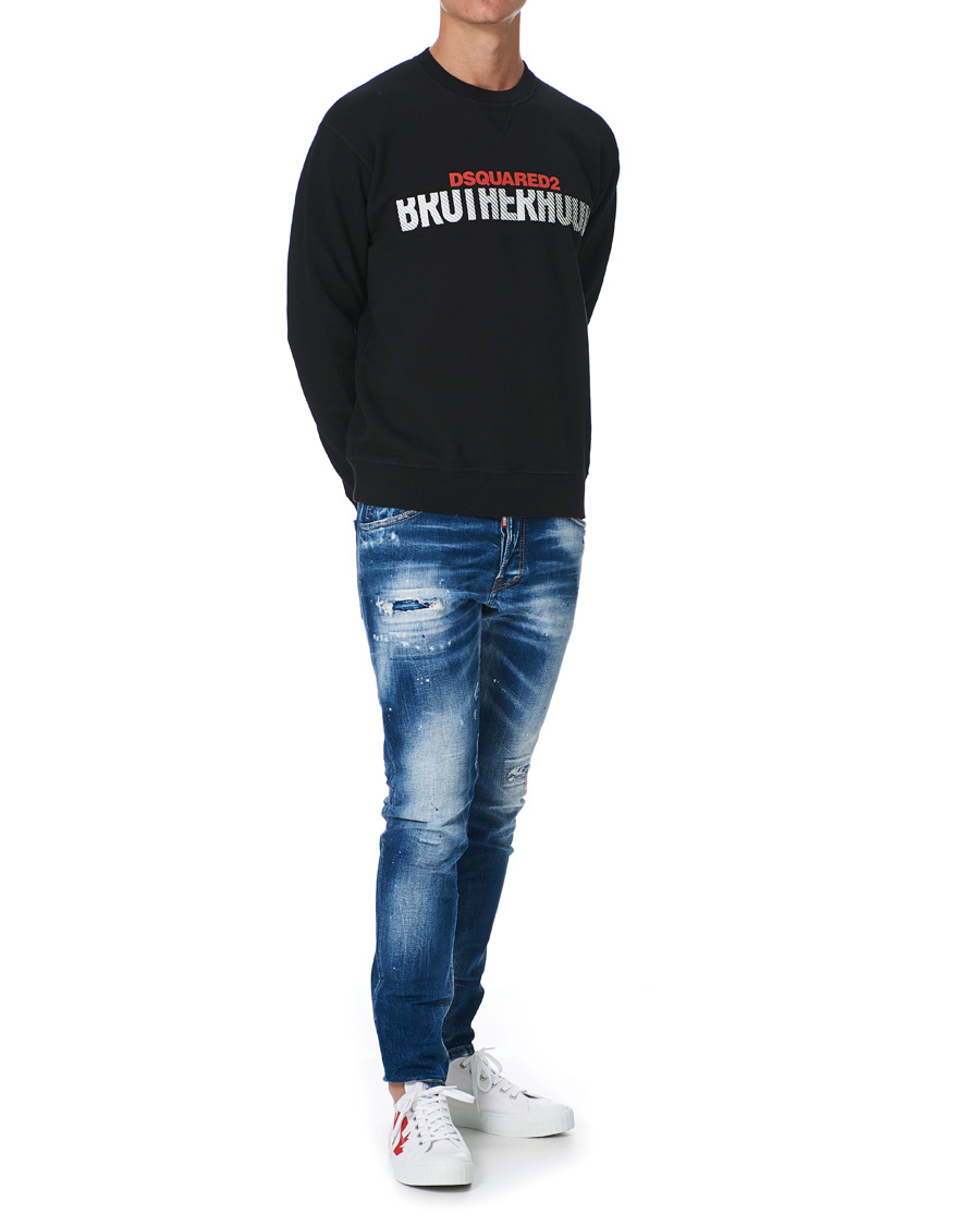 Herren | Pullover | Dsquared2 | Brotherhood Sweatshirt Black