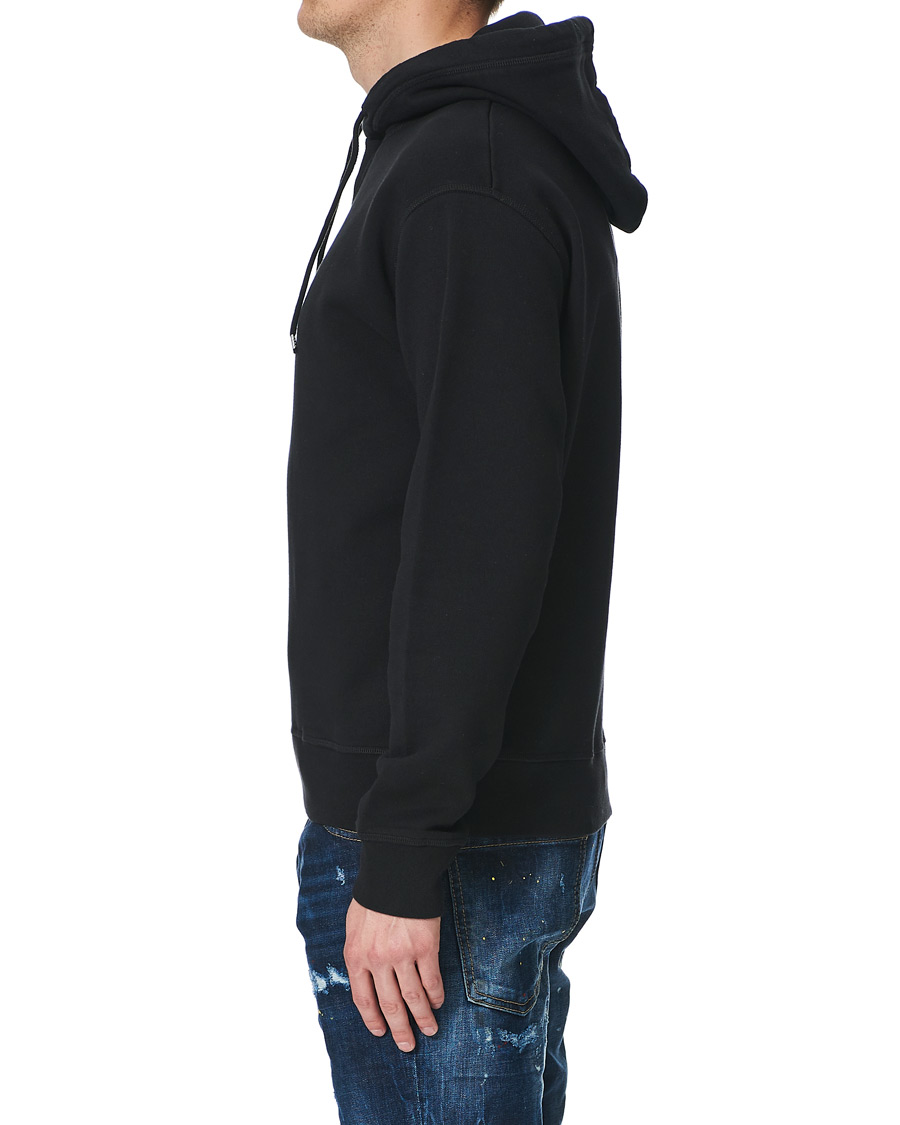 Herren | Pullover | Dsquared2 | Mini D2 Leaf Hoodie Black