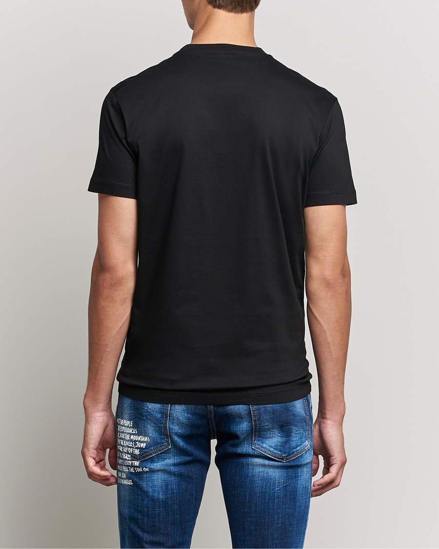 Herren | T-Shirts | Dsquared2 | Icon Tonal Logo Tee Black