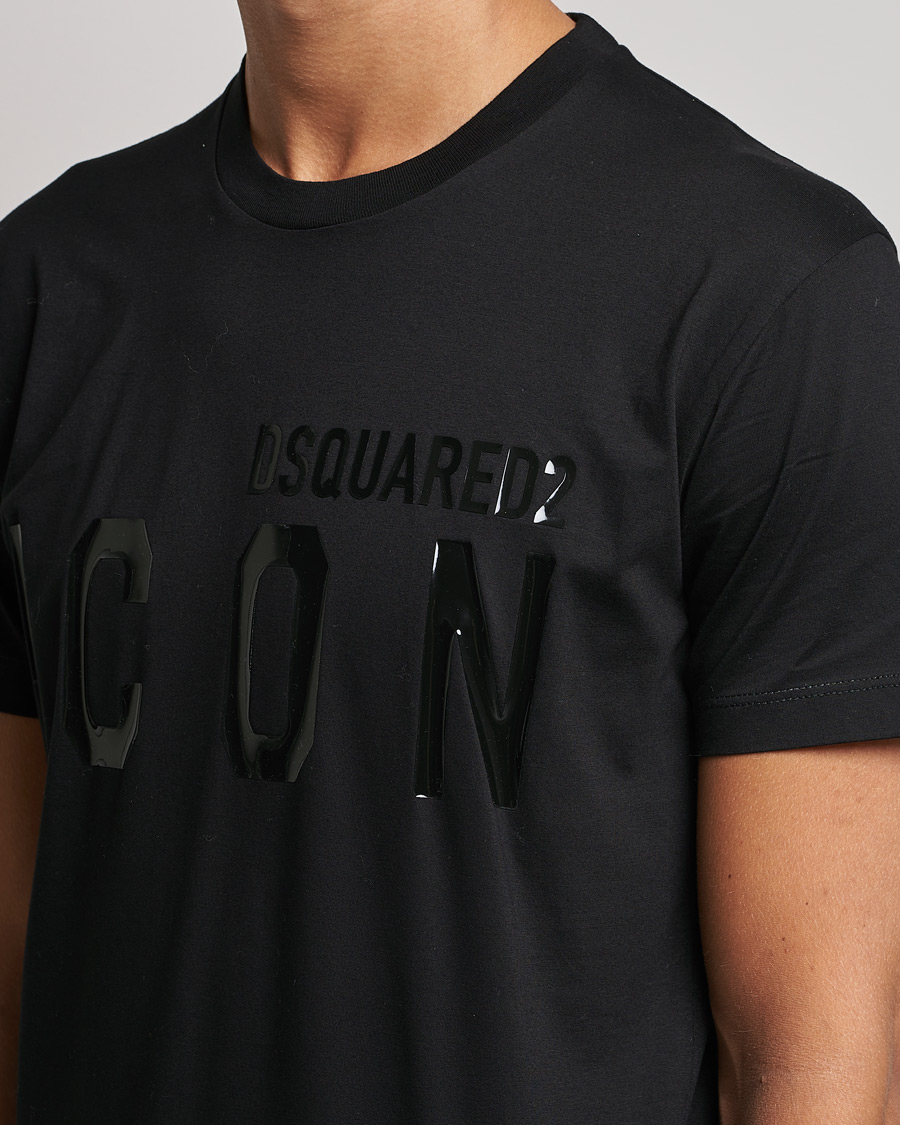 Herren | T-Shirts | Dsquared2 | Icon Tonal Logo Tee Black