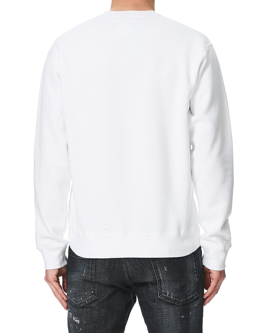 Herren | Pullover | Dsquared2 | Icon Logo Sweatshirt White