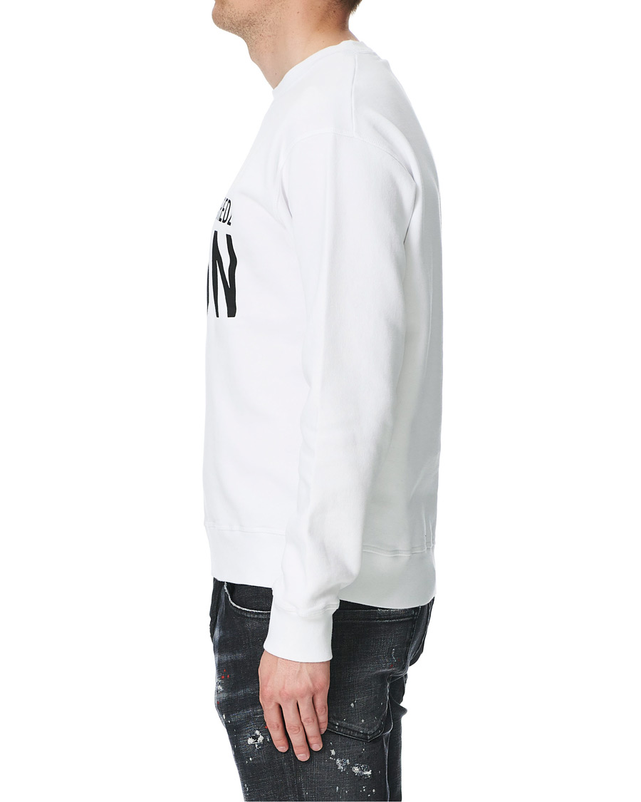 Herren | Pullover | Dsquared2 | Icon Logo Sweatshirt White