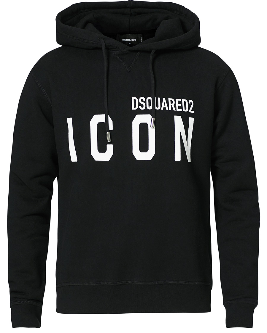 Herren | Pullover | Dsquared2 | Icon Logo Hoodie Black