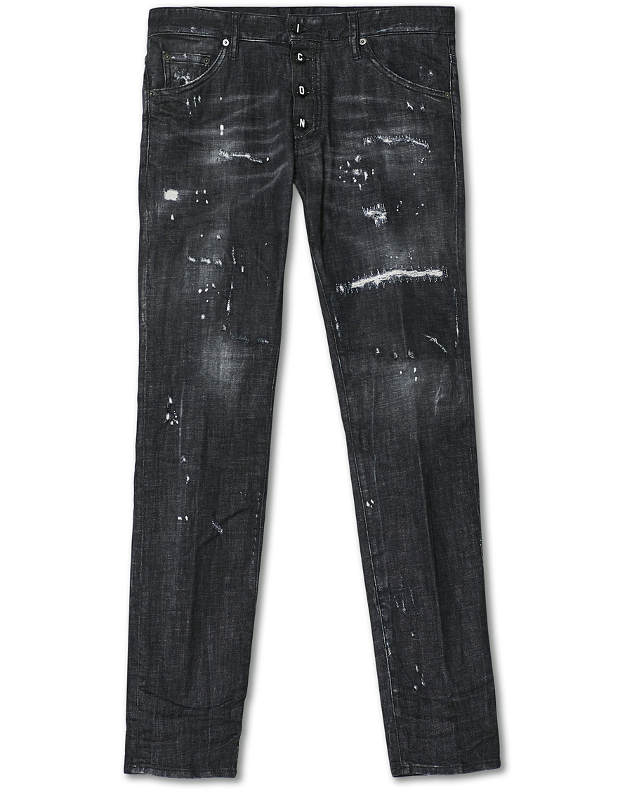 Herren | Jeans | Dsquared2 | Icon Skater Jeans Black Wash