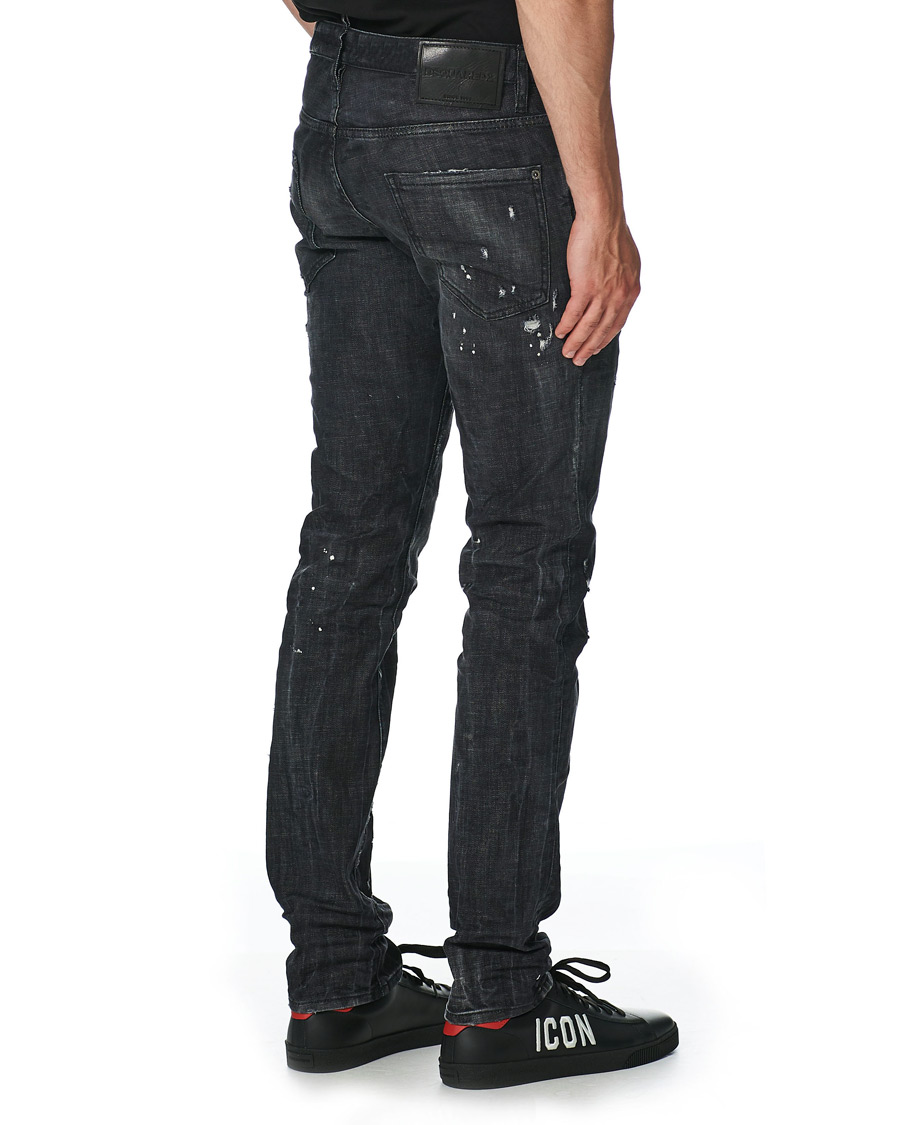Herren | Jeans | Dsquared2 | Icon Skater Jeans Black Wash
