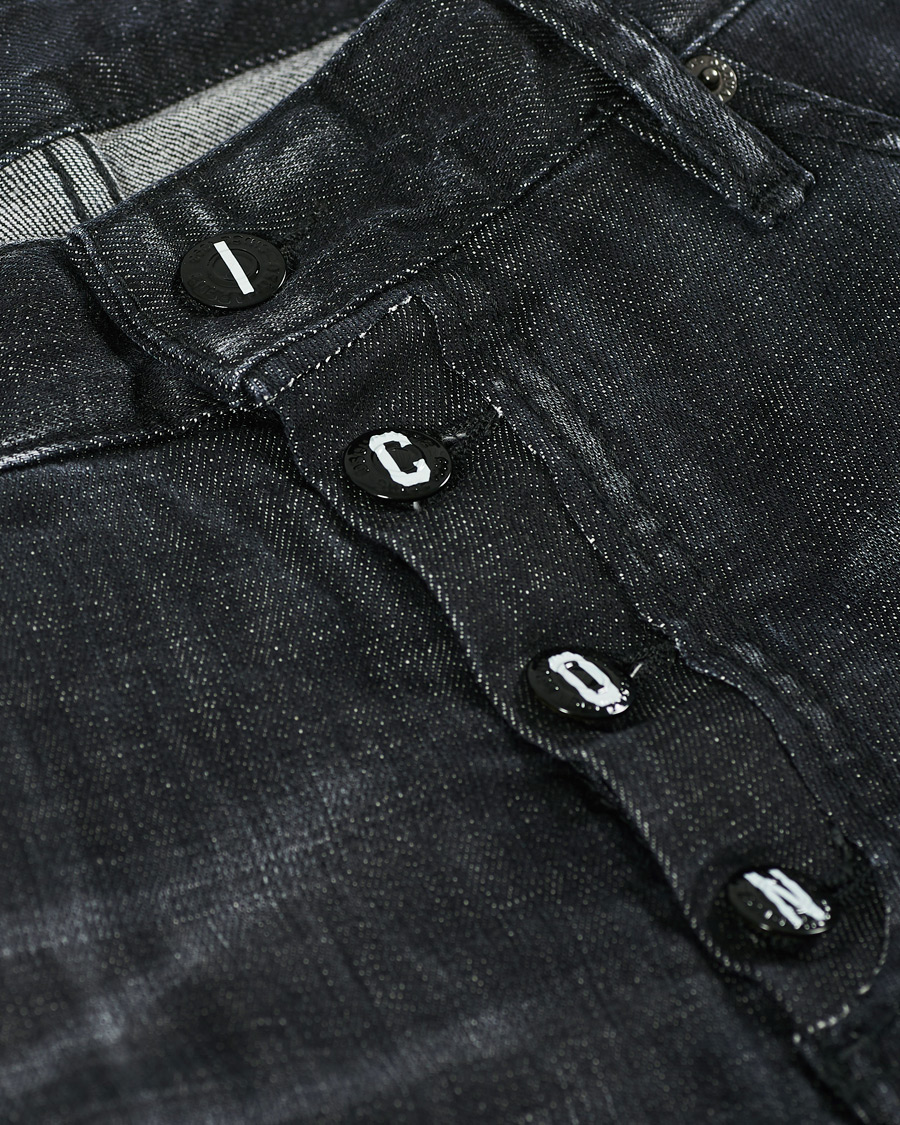 Herren | Jeans | Dsquared2 | Icon Skater Jeans Black Wash