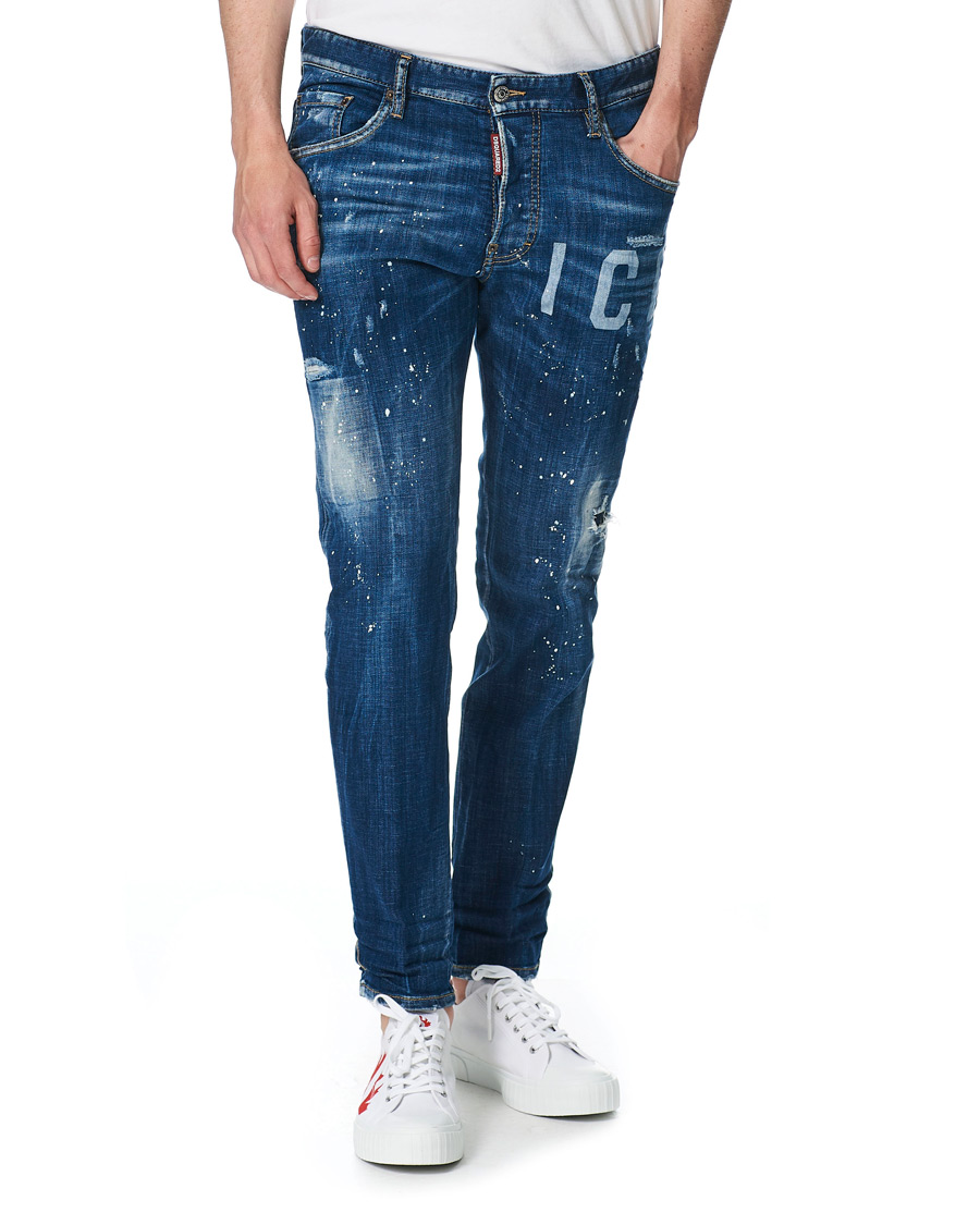 Herren | Jeans | Dsquared2 | Icon Skater Jeans Blue Wash