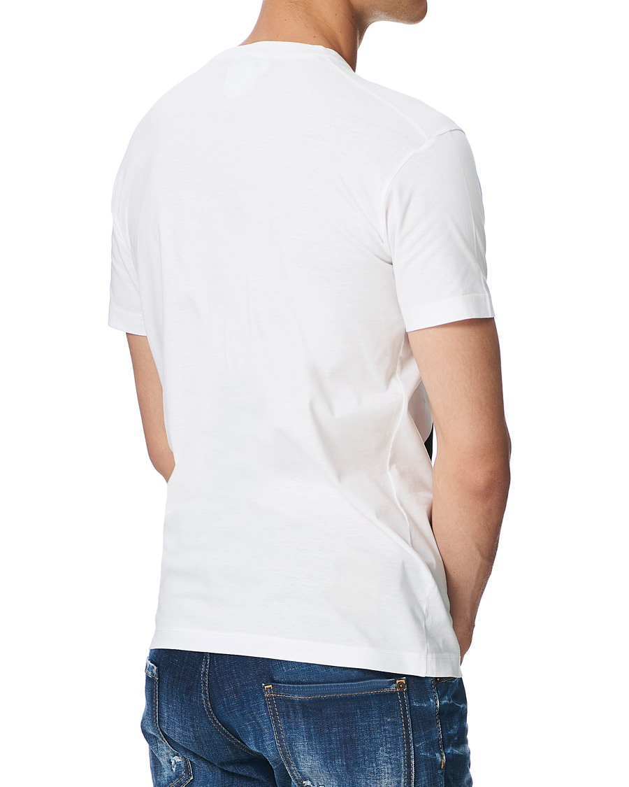 Herren | T-Shirts | Dsquared2 | Cool Fit Icon Vert Tee White