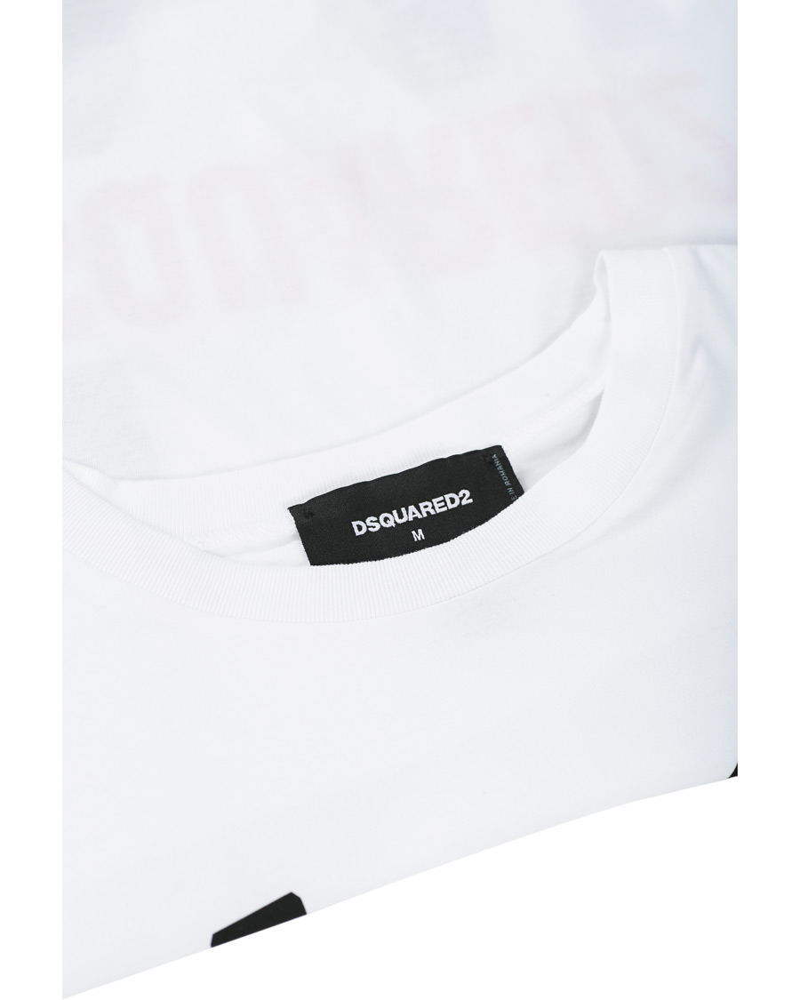 Herren | T-Shirts | Dsquared2 | Cool Fit Icon Vert Tee White